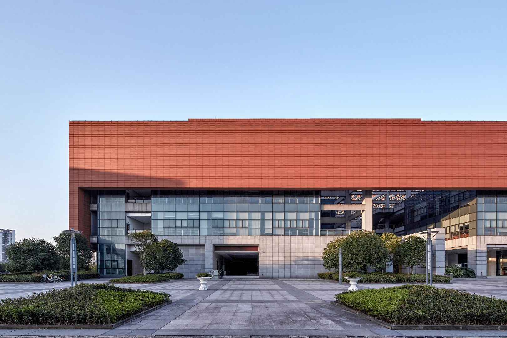 重庆大学虎溪校区图文信息中心 – 汤桦建筑设计事务所
